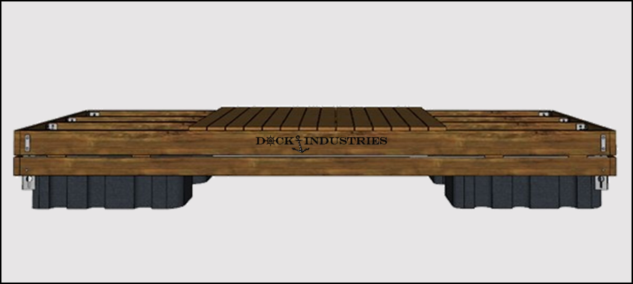 Ensemble de quai Commercial 6'x16'