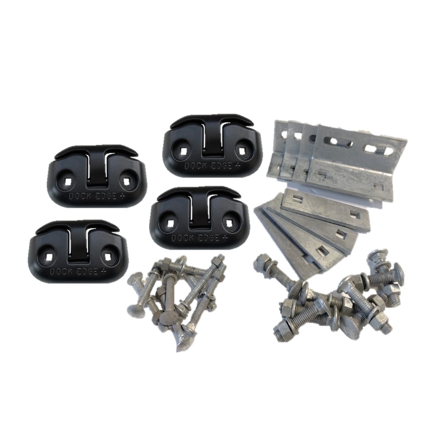 Ensemble de 4 taquets rabattables «Flip-Up» 6'' et quincaillerie - 2606-K4