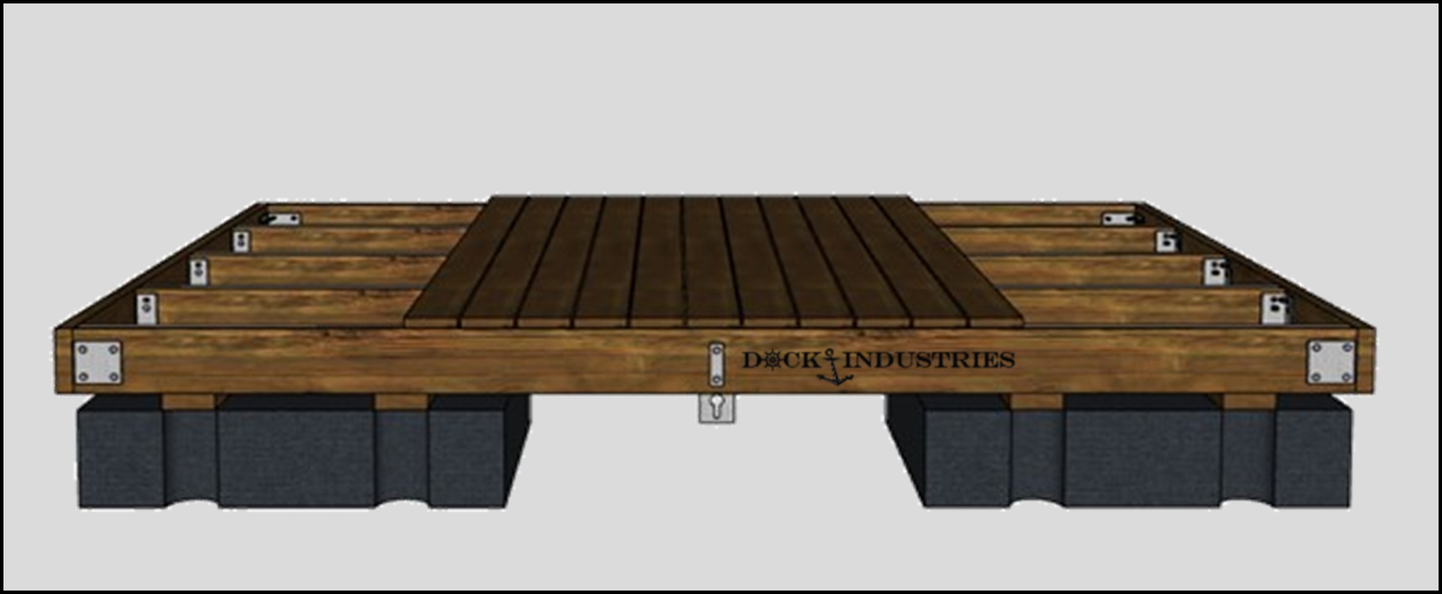 Ensemble de quai Résidentiel 8'x12'