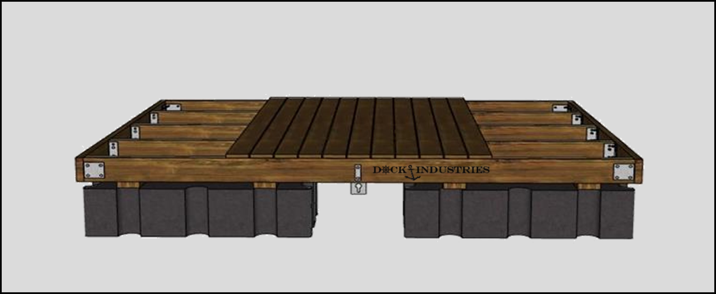 Ensemble de quai Résidentiel 8'x12'