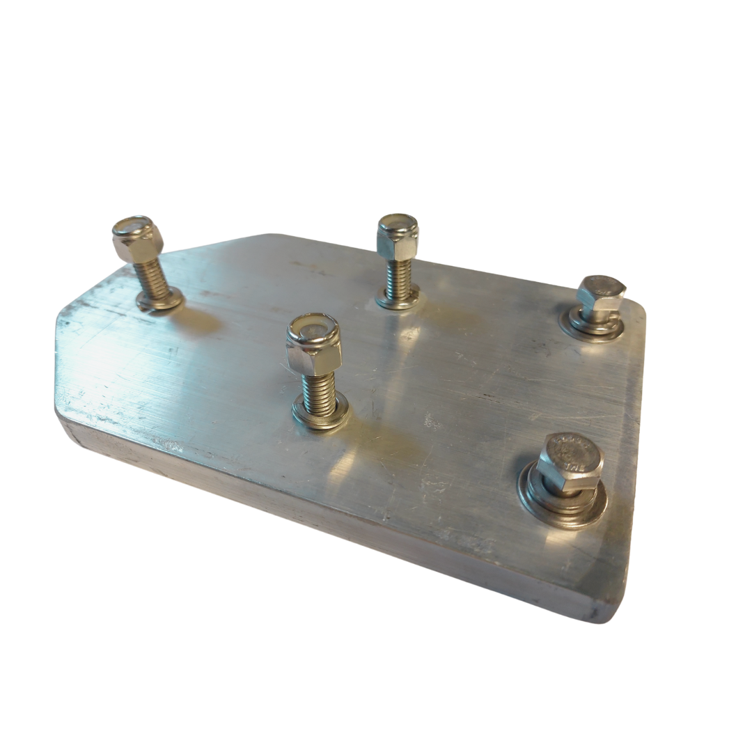 Ensemble de plaques de renforcement universelles pour bases de fouets d'amarrage Premium - 3000F-P